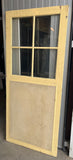Glasad dörr med spröjs 85x199