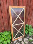 Krysspröjsad fönsterbåge 44,5x93,5