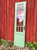Glasat dörrblad 58x227