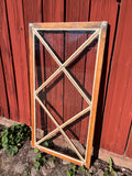 Fönsterbåge med krysspröjs 51x99,5