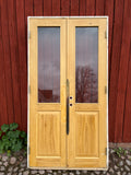 Pardörr med karm 127x238