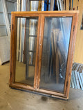 Tvåluftsfönster med karm 120x150