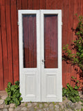 Pardörr med glas 101,5x217