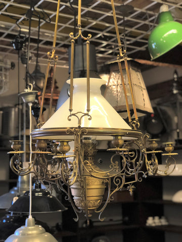 Fotogenlampa/takkrona
