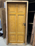 Spegeldörr i karm 102x219 6-sp