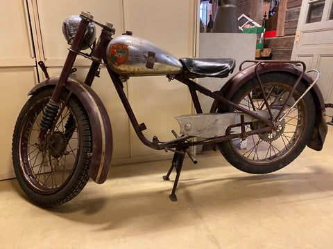 Motorcykel Fram utan motor